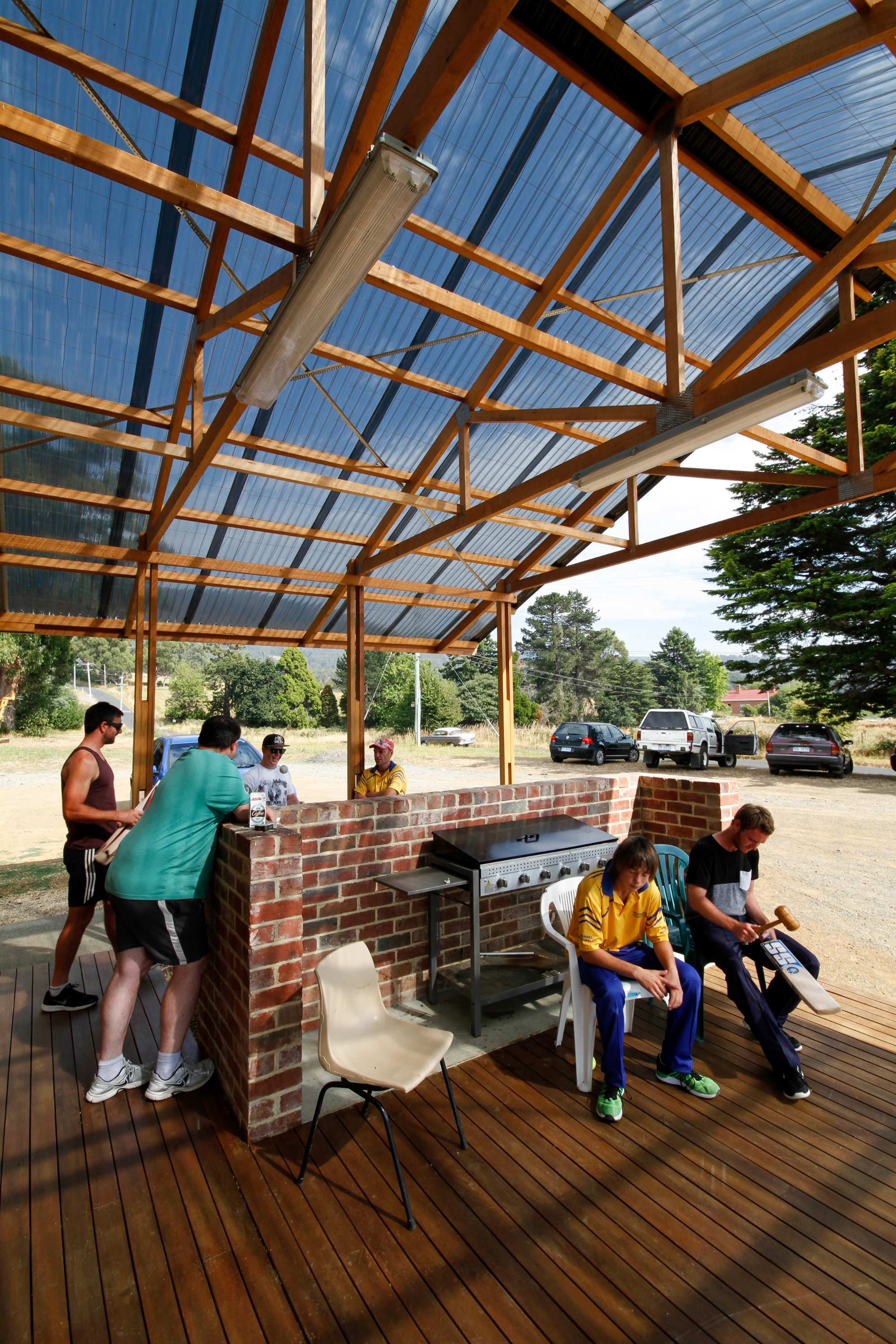 Woodbridge community sports centre wins Tasmanian architecture award