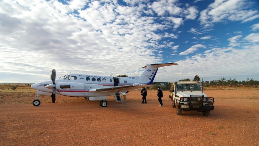 Flying doctor a welcome sight in the bush