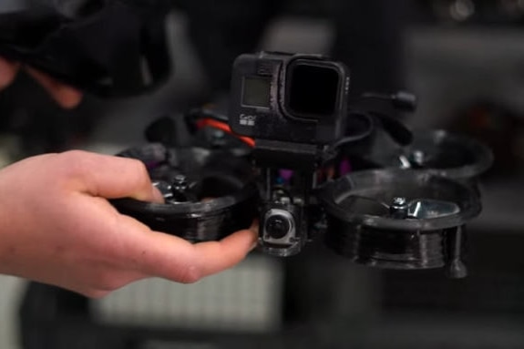 cinewhoop quadcopter