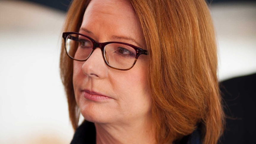 Julia Gillard (AAP: Richard Jupe)