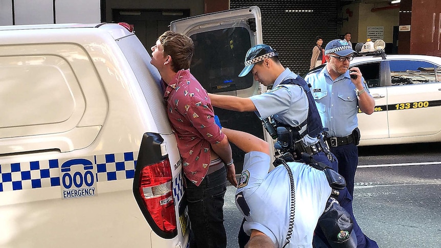 Man arrested at Sydney's Downing Centre