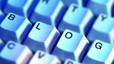 blog keyboard (iStockphoto)