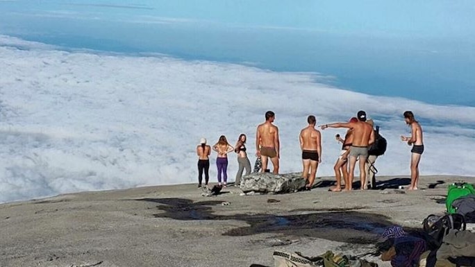 Kinabalu nudists