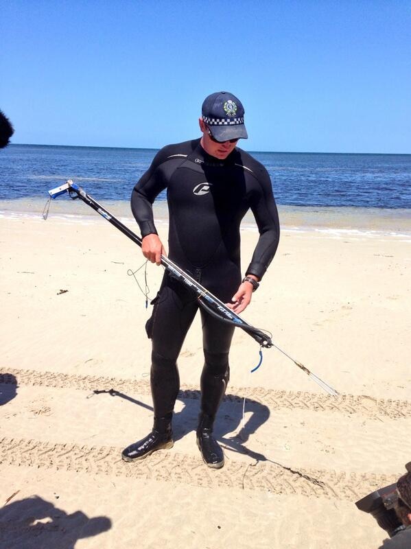 Spear gun recovered after SA shark attack