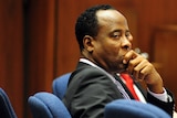 Conrad Murray in court