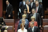 House rules: MPs enter the Senate at the opening of the 43rd Parliament
