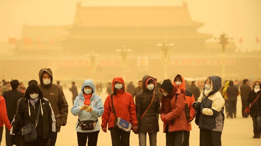 Sandstorm hits Beijing