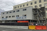 Royal Hobart Hospital construction site