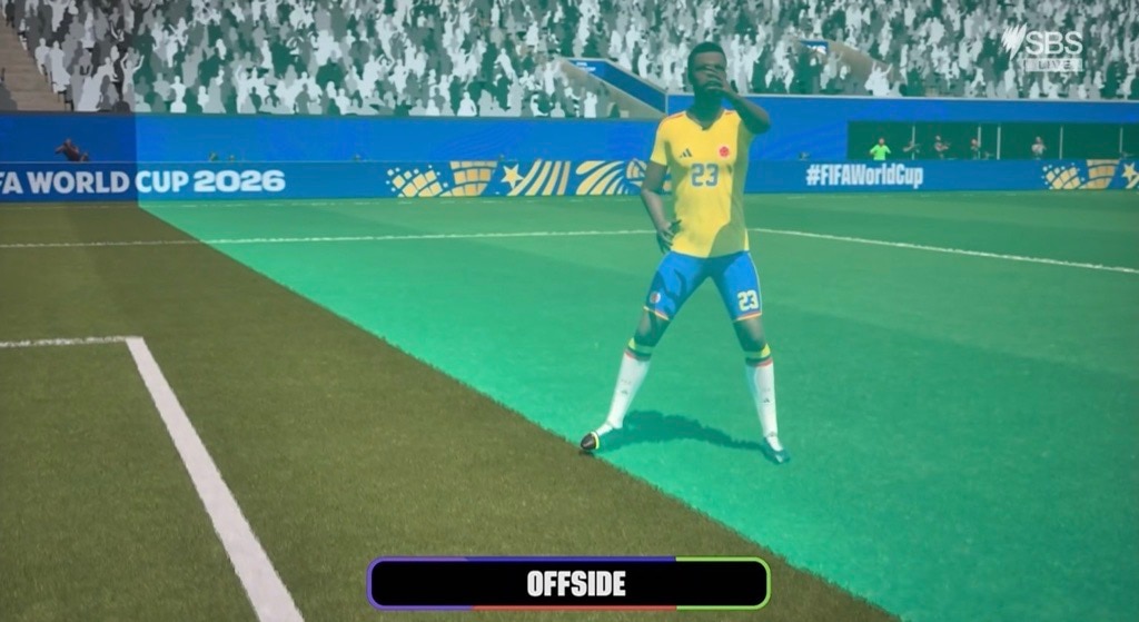 Offside decision