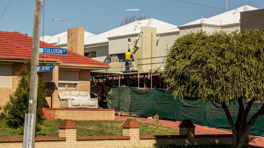 Older houses are being replaced by new multi-dwelling developments in Balga.