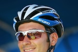 Ivan Basso of Italy riding for Discovery Channel Pro Cycling Team in Sausalito California.