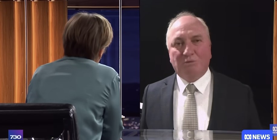 When Barnaby Joyce yelled at his dog