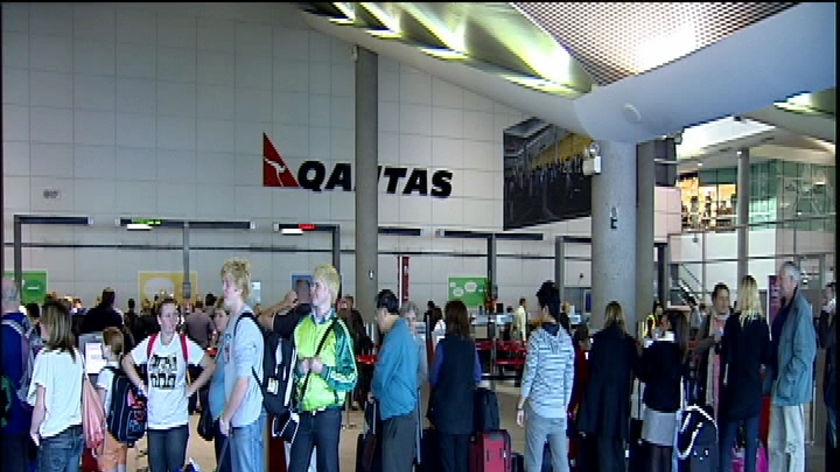 Delays at Perth airport