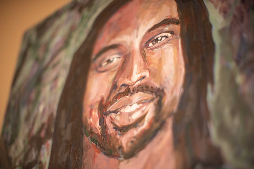 A painting made of Philando Castile