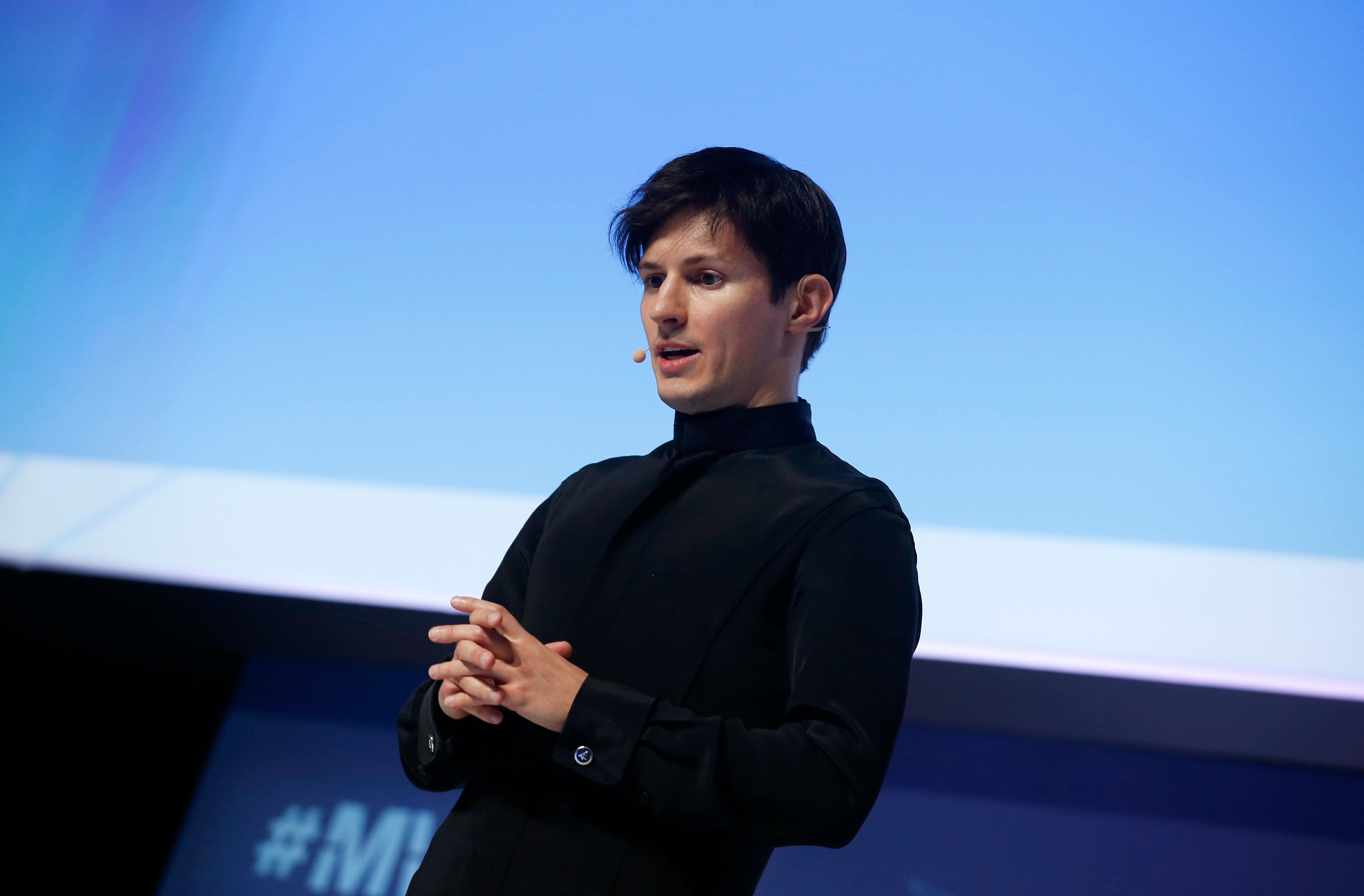 Telegram founder Pavel Durov