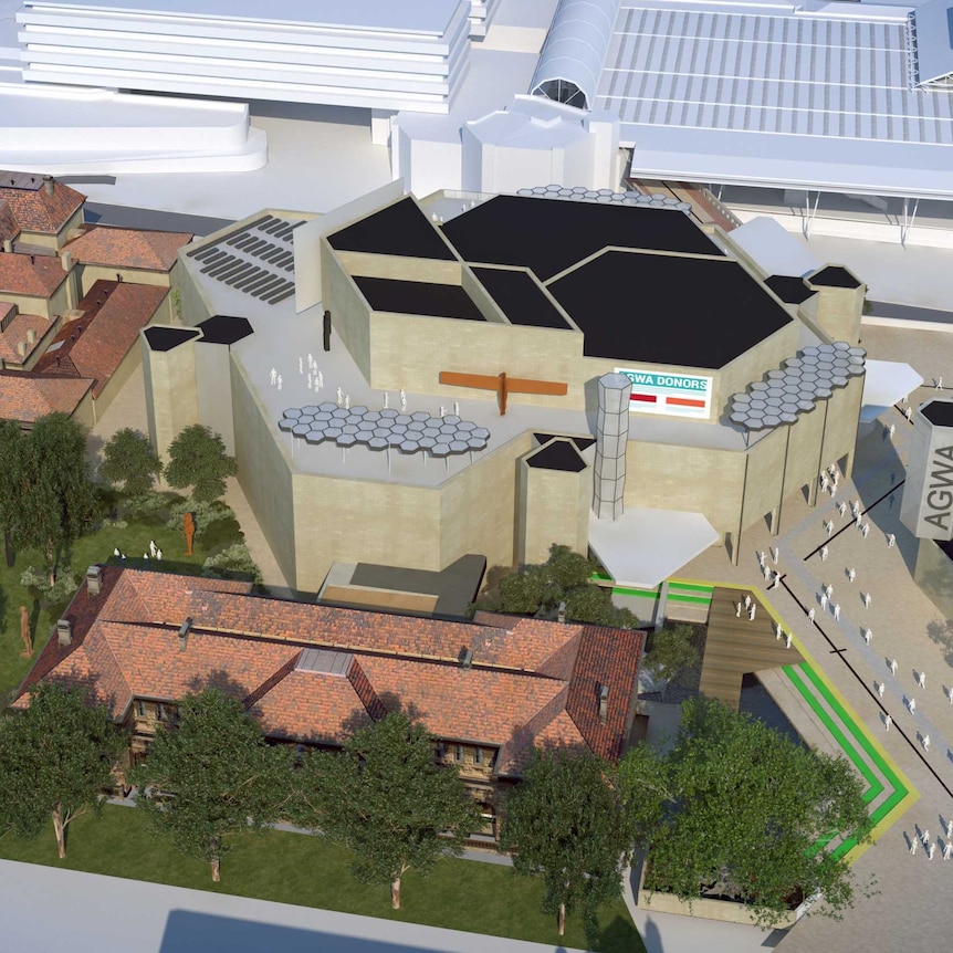 Graphic of a rooftop redevelopment