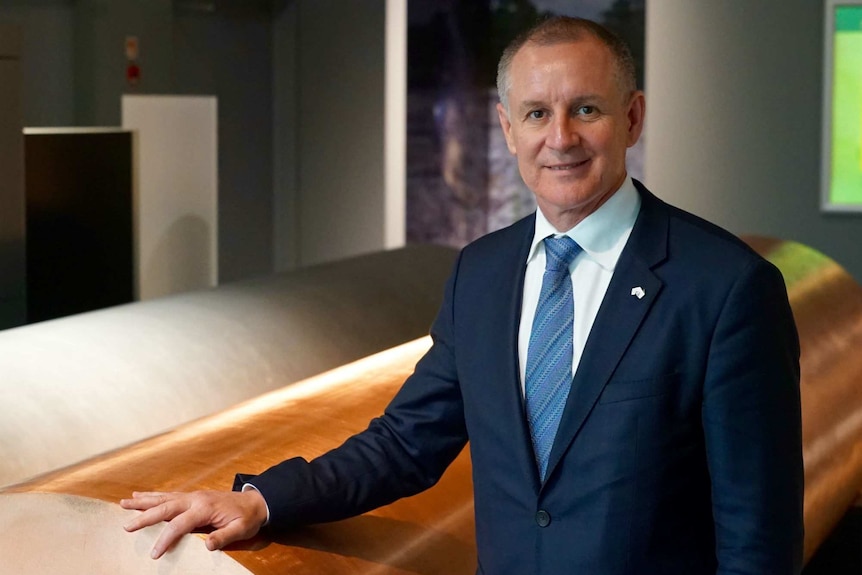Jay Weatherill poses for a portrait.