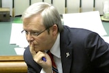 Kevin Rudd has laid out his Iraq policy to US President George W Bush. (File photo)