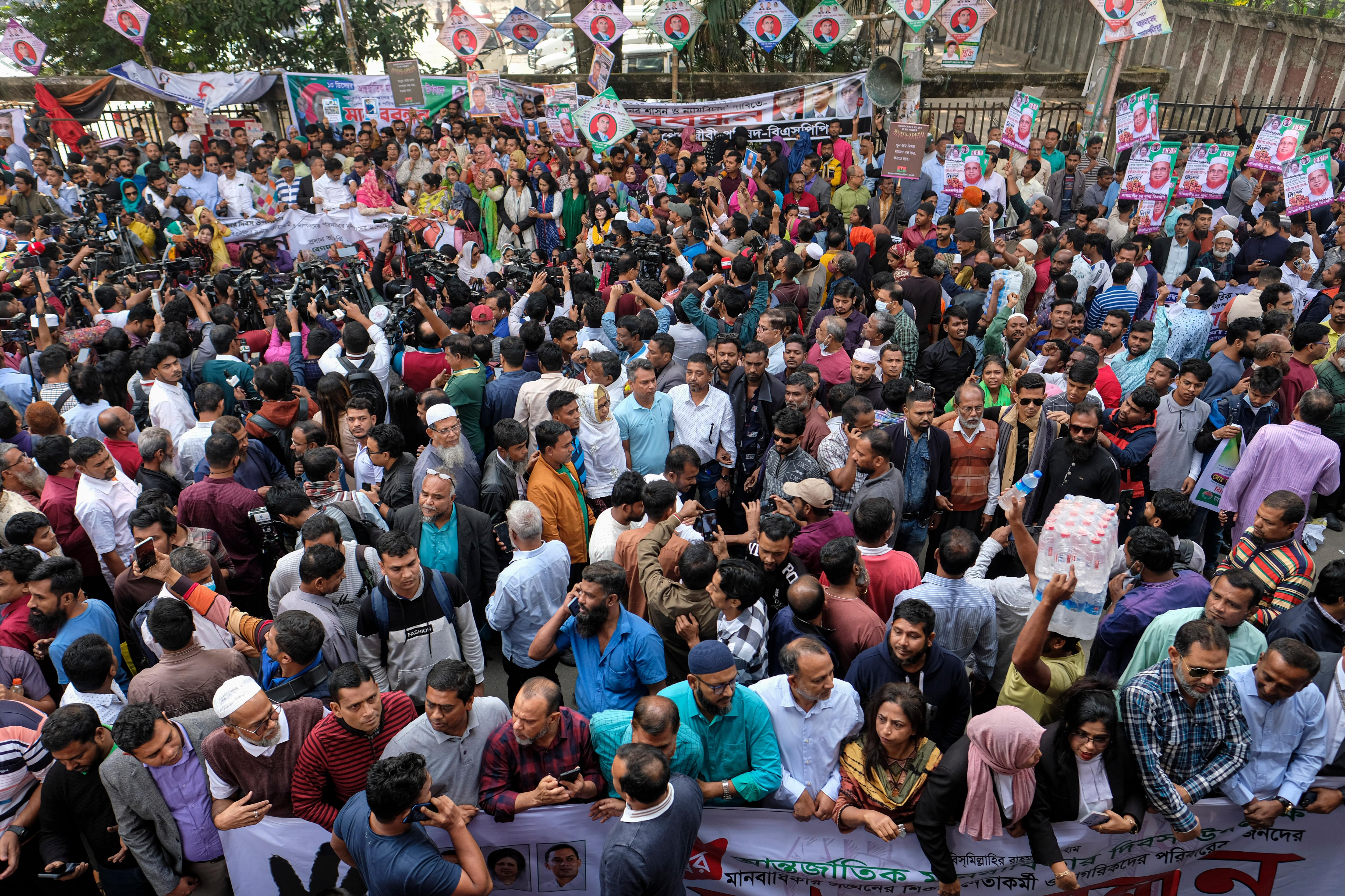 Bangladesh Opposition Party Holds Protest As It Boycotts National ...