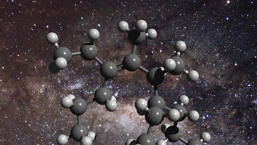 Space grease molecules