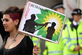 Climate protestors in London (Oli Scarf/Getty Images)