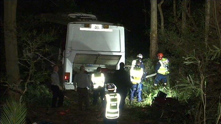 Fatal bus crash in Kangaroo Valley