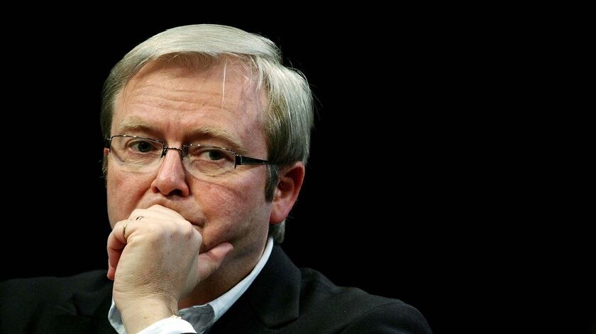 'Taking a whacking': Prime Minister Kevin Rudd