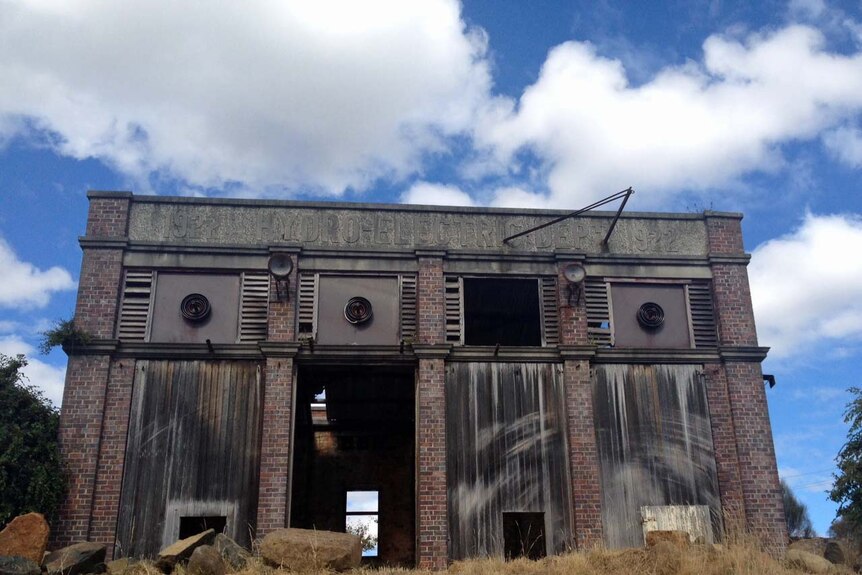 A former Hydro Tasmania substation in Launceston, Tasmania, is being converted into a house.