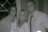 Maddie Riewoldt with brothers Nick (right) and Alex (left)