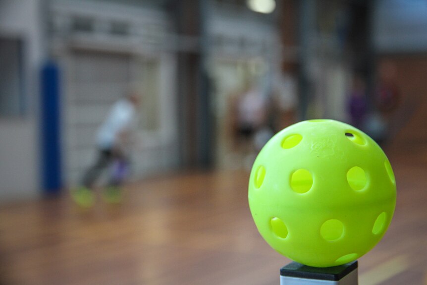 Indoor pickleball's are green