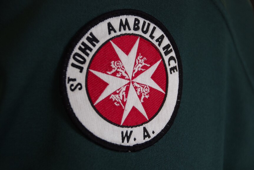 St John Ambulance shirt badge