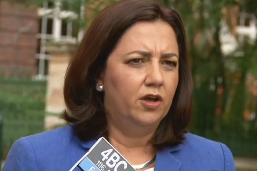 After being hammered in parliament, Ms Palaszczuk launched the email review.