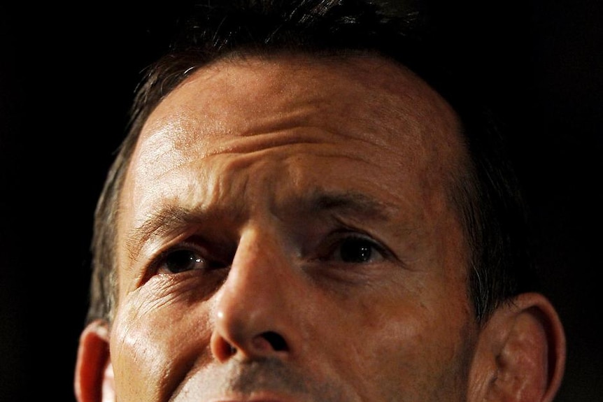 Tony Abbott speaks at a function