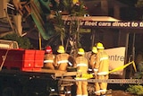 A bus crashes into a duplex at Empire Bay on the NSW Central Coast, 9 July 2013.