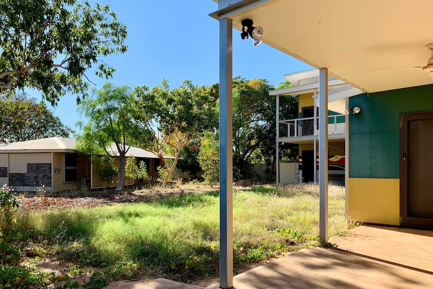 Image of a empty, multi-storey building in Derby, Western Australia.