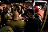 Choppers crash ... Israel says there are casualties after two military helicopters collided.