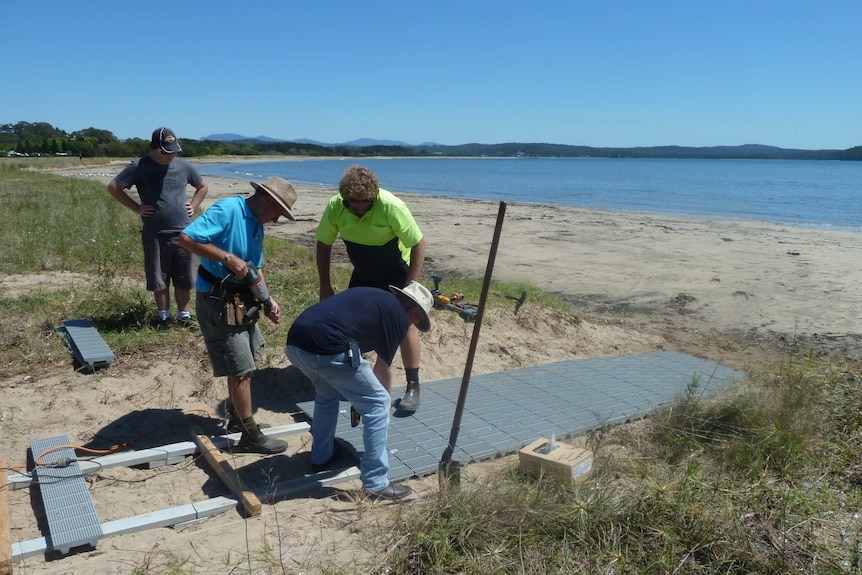 Boardwalk underway