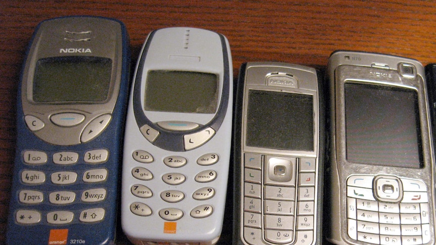 A range of Nokia phones