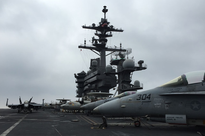 Aircraft carrier USS Carl Vinson