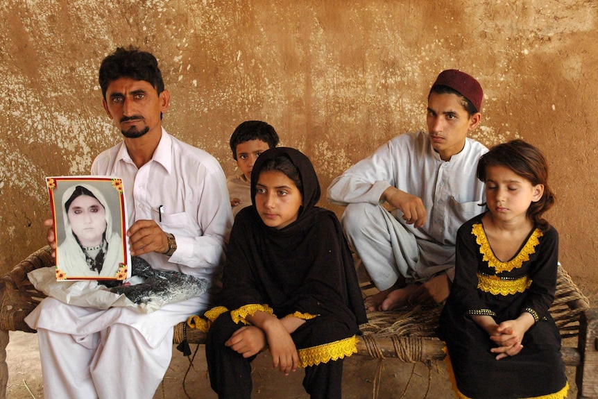 Rafiq ur Rehman and his children