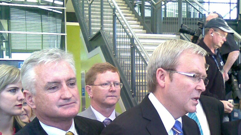 WA Premier Alan Carpenter and Prime Minister Kevin Rudd