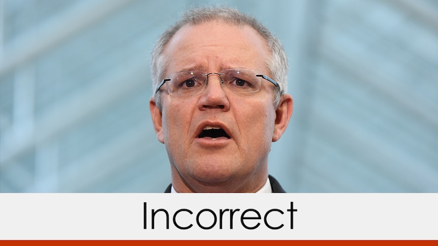 Scott Morrison is incorrect on Commonwealth Supported Places