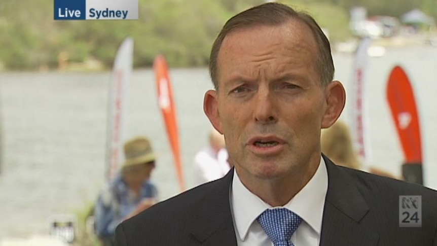Tony Abbott comments on the sacking of Philip Ruddock