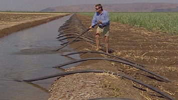 An irrigation system.