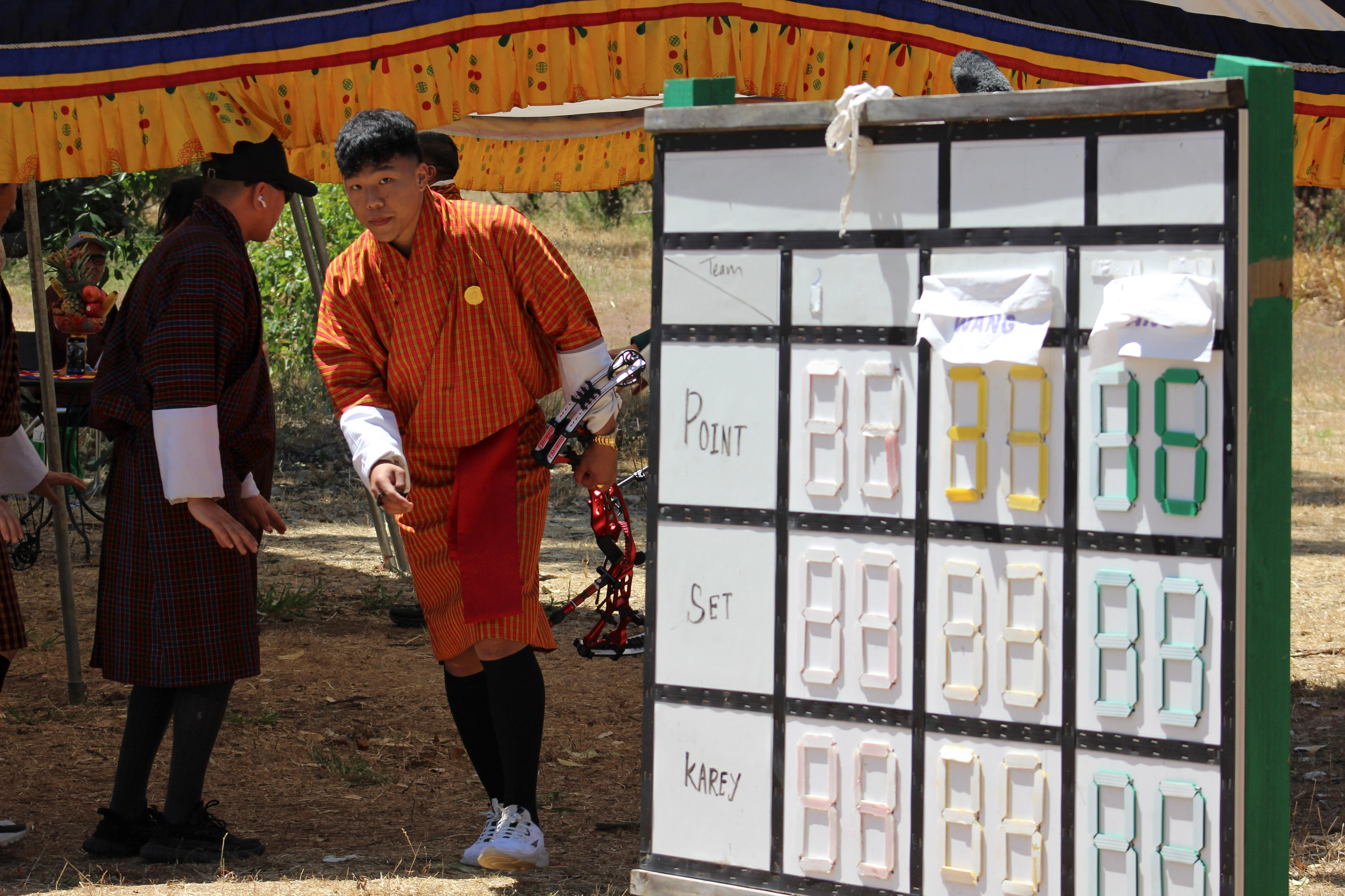 Placar de tiro com arco 