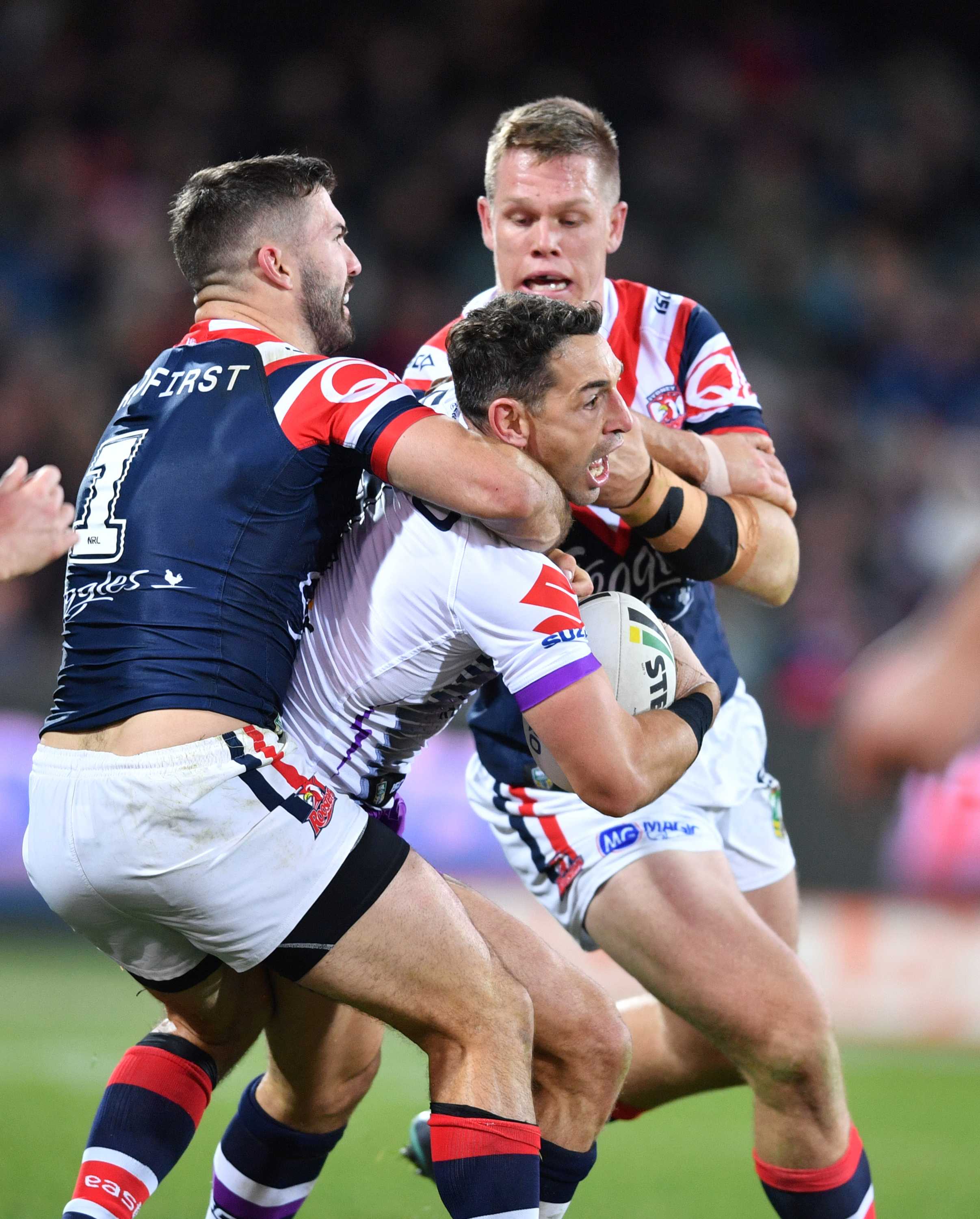 NRL grand final Melbourne Storm, Sydney Roosters point to classic season decider