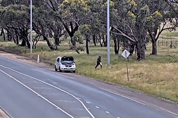 A person near a car