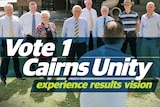 A team of councillors identified as Cairns Unity at the 2016 local government elections