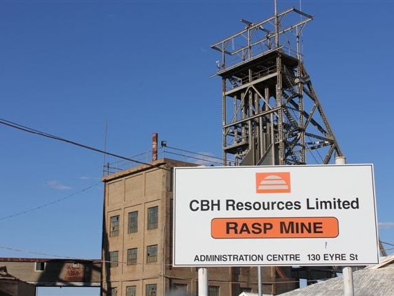 CBH Rasp mine in Broken Hill