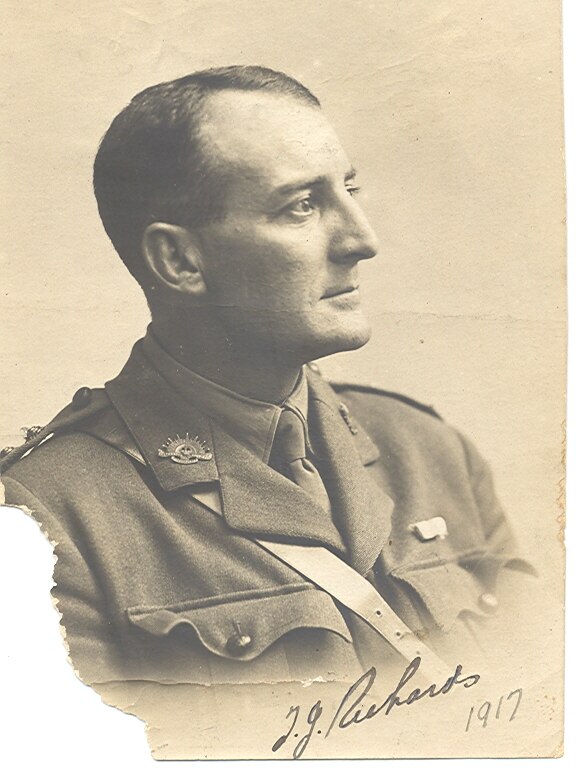 Albany Anzac centenary rugby star Tom 'Rusty' Richards was among the